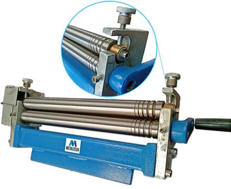 manual sheet metal rolling machine|rolling sheet metal by hand.